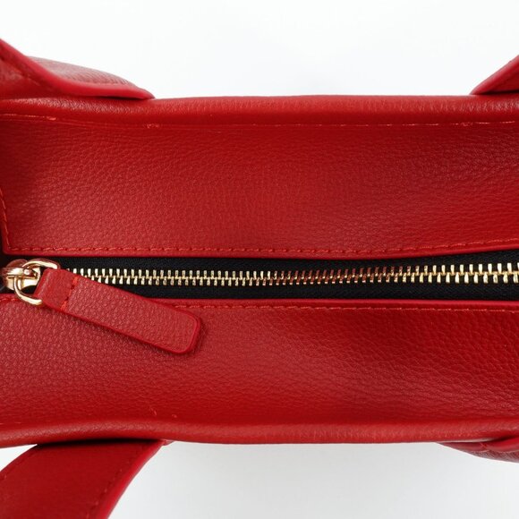 Marc Jacobs Women's The Small Tote Leather Bag Red OS - Picture 11 of 16